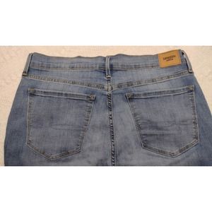 Levi's Denizen Womens size 17 distressed denim ankle high rise jegging